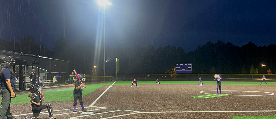 Games under the lights!