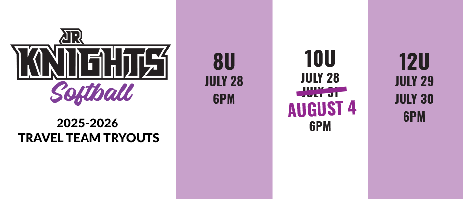 Travel Tryouts at our Home Fields, Register Now!