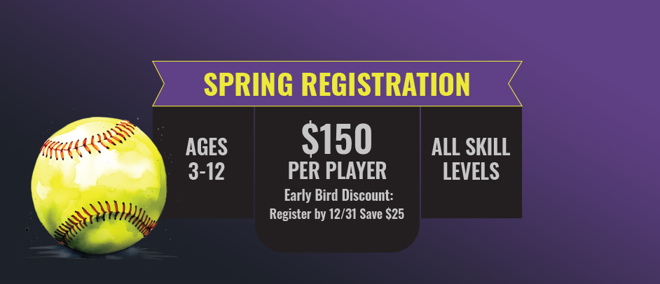 Spring Registration now open! 