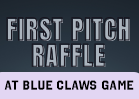 Blue Claws First Pitch Raffle